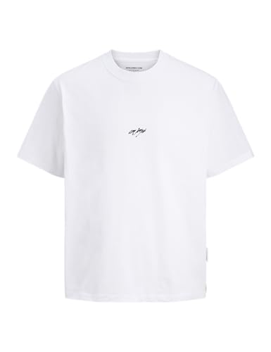 Jcoscope Photo Back tee SS Crew Neck, Blanco Brillante, L
