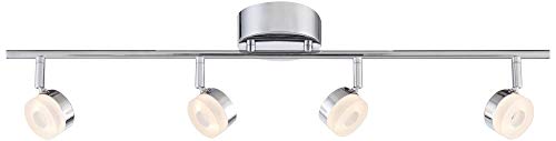 Pro Track Sara 4-Light Chrome LED Track Fixture - Pro Track