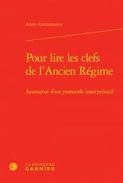 Pour lire les clefs de l'Ancien régime