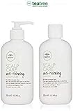 PAUL M TEA TREE SCALP CARE ANTI-THINNING SHAMPOO&CONDITIONER 10.14 OZ