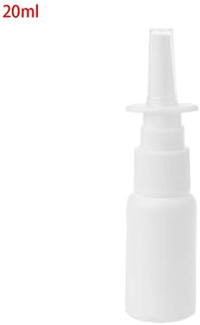 niumanery 15ml,20ml,30ml Plastic Mist Nasal Spray Bottle Reusable For Medical Packaging 20ml