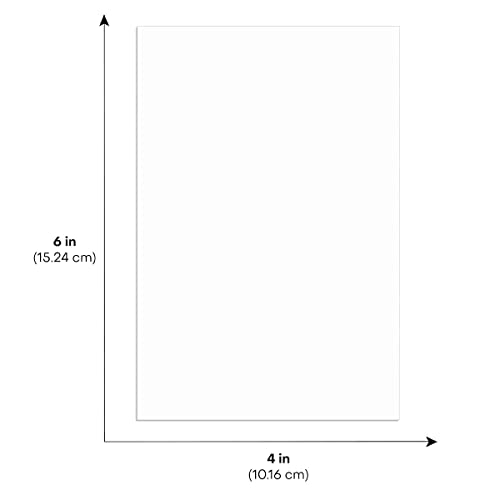 Dry Erase Reusable Sticky Notes 4x6 12Pack 2Year ReStickable