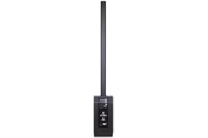Yorkville Sound YXL Tower12 Column PA with 12″ Subwoofer – All‑in‑One Powered Column System, 1,550 W Peak Power, 45 Hz‑20 kHz