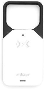 Aircharge Wireless Charging Case for Apple iPhone 5/5S - White/Black