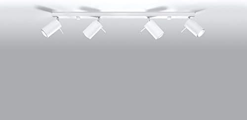 Sollux Ring SL.0331 Spotlight Bars Flush 4 Light White GU10, 4-Flammig - Image 3