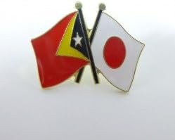 Amazon 国旗ピンバッジ 日本 東ティモール友好旗 バッジ おもちゃ