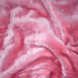 Brand New Queen Size Solid Super Soft Plush Mink Blanket Pink