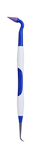 Dental Hygiene Kit -Calculus & Plaque Remover Set - Tooth Pick,Tongue Scrapers,Gum Massager and Mouth Mirror.Dentist Home Use Tools with Portable Case