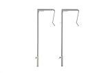 Bostitch Konnect Cubicle Hanger for Rails, Fits