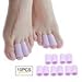 Povihome 10 Pack Toe Sleeves, Gel Toe Protector, Silicone Toe Cushion to Protect Blister, Corns and Calluses on Toes, Prevent Rubbing Skin