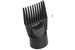 1Pc Black Universal Hair Dryer Comb,Blow Comb Attachment Hair Styling for Straightening Detangling,Nozzle Plastic Hairdressin
