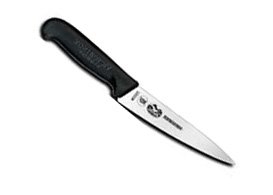 Victorinox Mini Chef's, 5" Blade, 1.25" At Black Fibrox Pro Handle