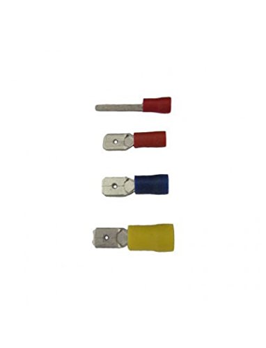 Tecniks 5094 2.8 mm Blade Terminals - Red (Pack of 50)