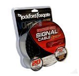 4) Rockford Fosgate RFI-16 16' Ft Twisted 2 Ch RCA Car Audio Signal Cables RFI16