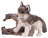 Douglas Cuddle Toys Smoke Wolf Plush Toy 18