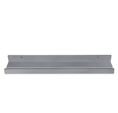 EDGEWOOD Parkwood Wood Wall Shelf Ledge for Picture Frames Books Display, 36-inch, Gray - Thumbnail 3
