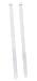 Studio Designs 10094 Light Pad Support Bars Used for 10096 and 13315, White