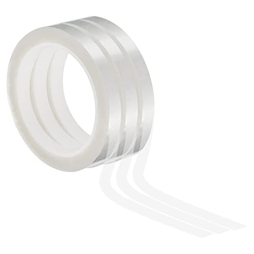 PATIKIL 2/5" Whiteboard Tape, 3 Pack Thin Dry Erase Tape for Graphic Chart Marking DIY Art, Transparent at Amazon