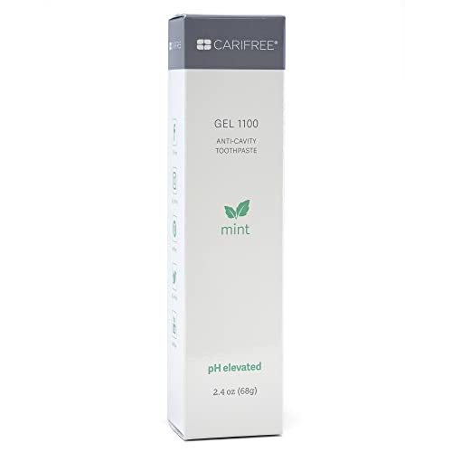 CariFree Gel 1100 (Mint) AntiCavity Toothpaste Cavity Prevention Freshens Breath and