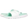 Nike-Womens-Benassi-Solarsoft-Slide-Sandal-WhiteArtisan-Teal-Size-7-M-US