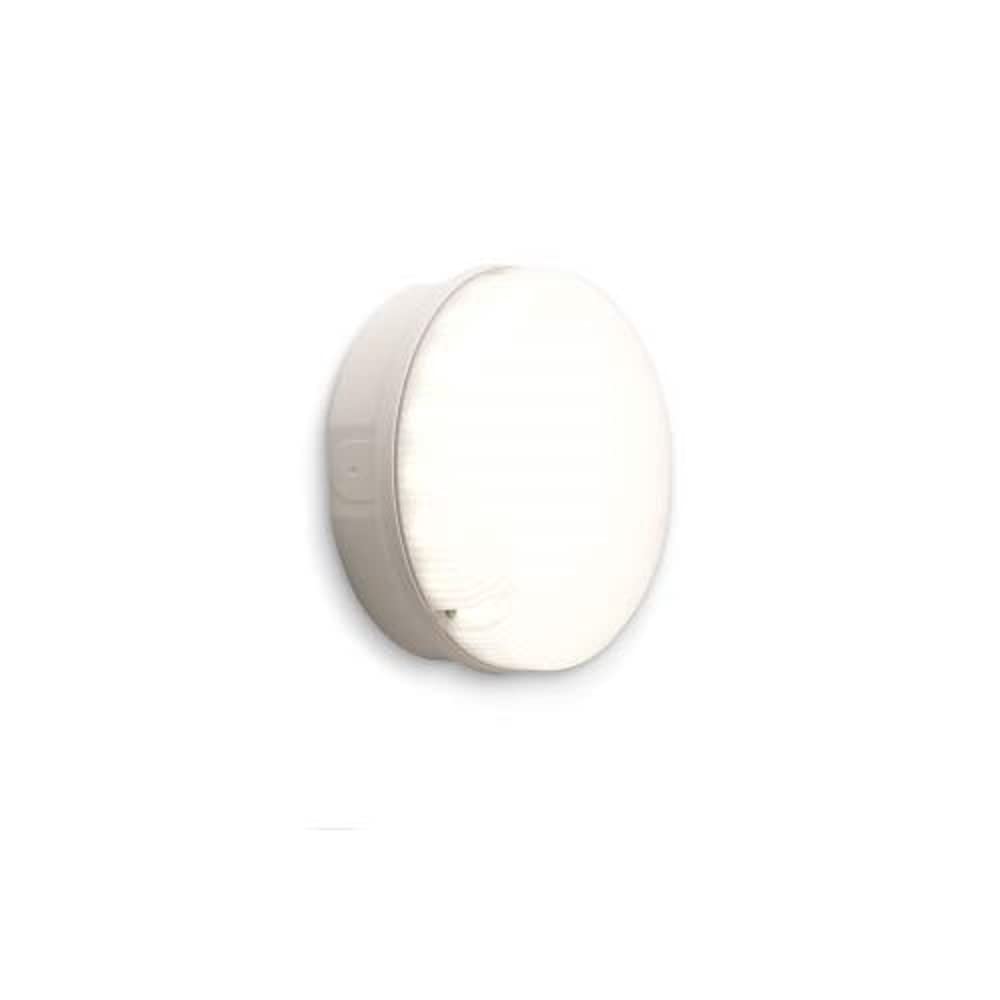 Luceco LED Mosi Bulkhead Round 200 mm 735LM 7W IP65 4000K White Standard
