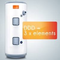 Heatrae Sadia Megaflo Eco 300DDD Direct Unvented Hot Water Cylinder, White