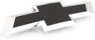 1 New Custom Black & Chrome Silverado 1500 2016-2018 Grill Bow TIE Emblem