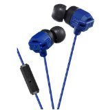 JVC HAFR202A Smartphone Series Xtreme Bass Earbuds, Blue