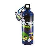 Angry Birds Birthday Supplies Angry Birds 24-Ounce Aluminum Water Bottle with Carabiner - Space Bird Group Image