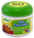 Sesame Street Fizzy Tub Colors 24 Count