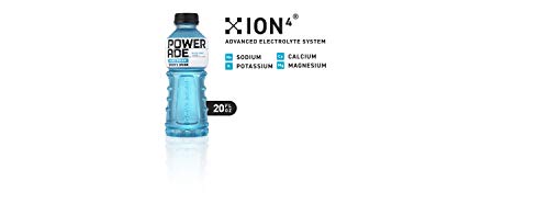 POWERADE ZERO, Zero Calorie Electrolyte Enhanced Sports Drinks, Mixed Berry, 20 fl oz, 8 Pack - Thumbnail 3