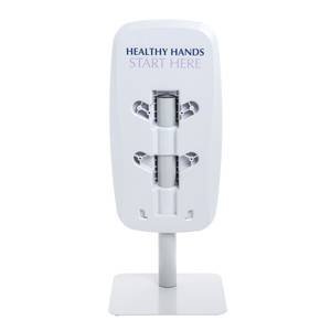 Gray Purell Hand Sanitizer Dispenser Stand, Counter
