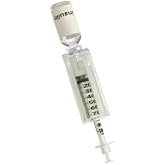 Insul-eze, a one-piece syringe magnifier that magnifies syringe calibrations 2x (fits vial top opening .51 - 55 inch) and 1ml, 1/2ml and 1/3ml syringes with fixed-tip needles. Item#IZ6000