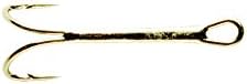 Fulling Mill NEW Forged Gold Salmon Double Hooks