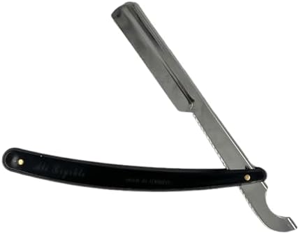 Turkey Style Shaving Razor Ali Biyikli Straight Razor Turkish Barber Style (Black) price in Saudi ...