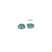 Linsoir Beads Adorable Blue Synthetic Turquoise Stone Cabochons December Power Stone Jewelry Round Flat-Back Design No Hole Dia=6mm Pack of 10
