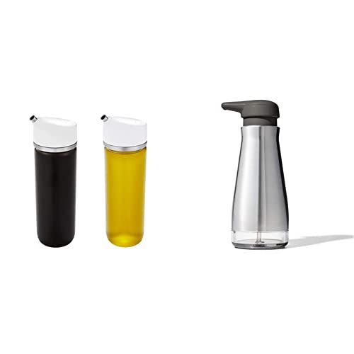 OXO Good Grips Precision Pour Glass Dispenser Set & Good Grips