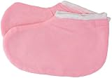 Deo Pink Cotton Manicure Pedicure Mitts Booties Liners for Spa Paraffin view 5