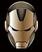 Marvel Avengers Magnetic Phone Holder for Car, Universal 360 Rotation Stick-on-Dashboard Car Mount Cell Phone Cradle with a Super Strong Magnet, Gold, Iron Man