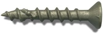 Fastap Plus DAC125SQ #8 x 1-1/4" Exterior Self Drilling Wood Screws with DuracoatXT - Square Drive Head 100 per Package
