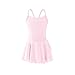 STELLE Girl's Cotton Camisole Dress Leotard for Dance, Gymnastics and Ballet(Toddler/Little Girl/Big Girl)