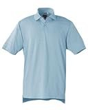 Adidas Golf A61 ClimaCool Mens Mesh Solid Textured Polo - Freeze - XX-Large