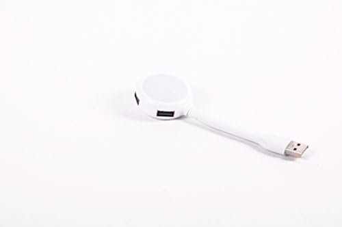 Limulus 4-Port USB 2.0 Hub with LED Lamp for iPhone 7 / 6s Plus, iPad Air 2, Galaxy S Series, Note Series, Mac, PC, USB Flash DrivesMacBook Air, MacBook Pro, MacBook, PCs and Laptops