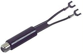 75 to 300 Ohm Matching Transformer 5 - 900 MHz UHF/VHF/FM Balun Antenna TV Video Coaxial Cable Twin Lead for Off-Air Signal Component Connection Adapter / Converter