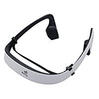 Raking Bone Conduction Hearing Aids Wireless Stereo Bluetooth 3.0 Headphone Earphone with Mic for Iphone Ipad, Samsung Tablet Pc Laptop