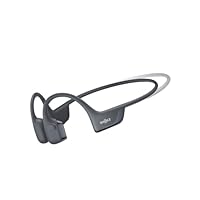 SHOKZ New OpenRun Pro 2 Mini -Open-Ear, Bone Conduction Sport Headphones -with Reflective Strip -Sweat Resistant, Workout Headphones -Secure, Wireless, Comfortable Fit-Deep Bass and Smart Mic App