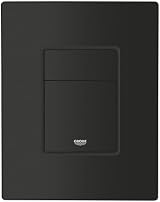 GROHE Even Flush Plate Matt Black GD2 Cistern Dual Flush Water-Saving view 2