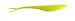 Berkley Gulp! Jerk Shad Saltwater Fishing Soft Bait, Chartreuse, 5in