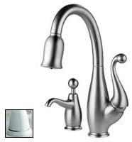 Delta 63500-WHSD Brizo Floriano Single Handle Pull-Down Kitchen Faucet ...