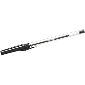 AmazonBasics Basic Ballpoint Pen - Black, 36-Pack
